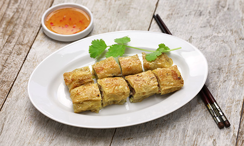 tofu skin roll